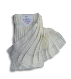 Schulz - Kräftige Waffel-Putztücher - 100 % Baumwolle - 10er Pack