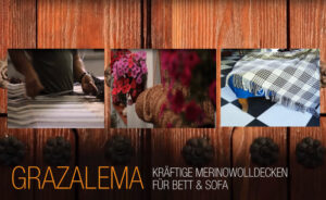 Kräftige Merino-Decken